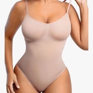 Seamless Nude Shaping Bodysuit Shapewear Sz 5xl (20-22)